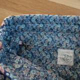 Handmade project bag made with Liberty fabrics - Hedgerow Bloom