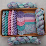 PRE-ORDER Colours of the Month - PART OF YOUR WORLD - 100g SINGLE SKEINS - AUGUST 2025
