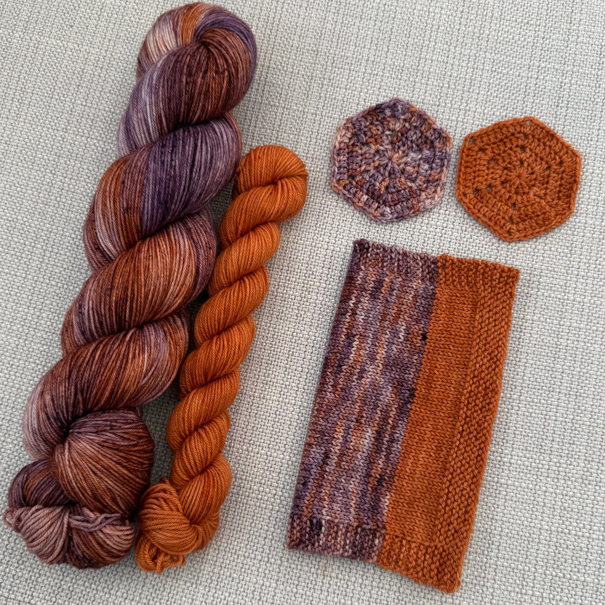 3 MONTH BUNDLE - PRE-ORDER Colours of the Month - SOMEBODY'S WATCHING ME - SOCK or SHAWL SET - OCT / NOV / DEC 2026