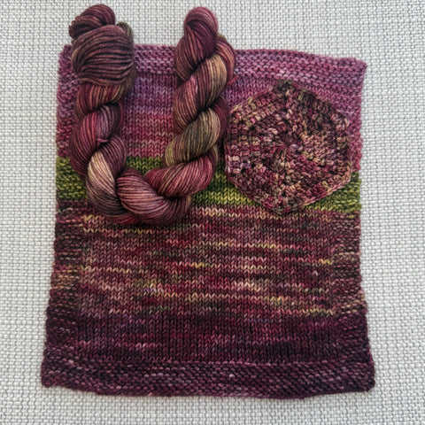 PRE-ORDER Colours of the Month - WICKED GAME - 100g SINGLE SKEINS - NOVEMBER 2025