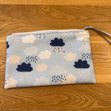 Large notions pouch - Raincloud