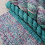 PRE-ORDER Colours of the Month - PART OF YOUR WORLD - SOCK or SHAWL SET - AUGUST 2025