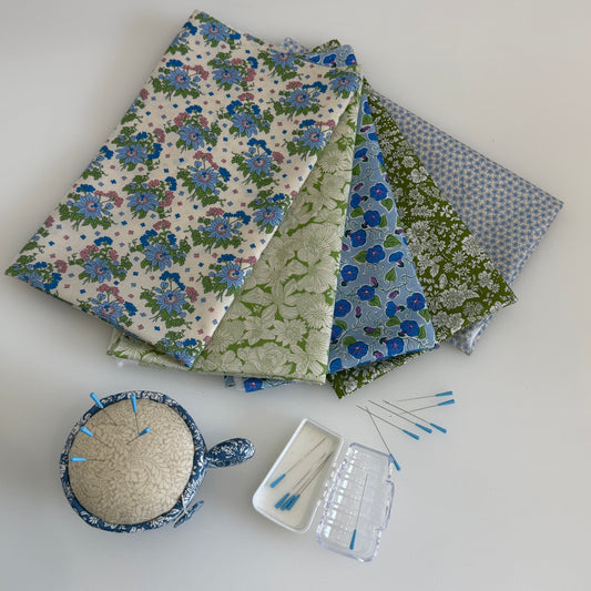 Liberty Postcard from Paradise Quilters cotton Fat quarter pack