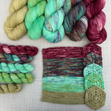 3 MONTH BUNDLE - PRE-ORDER Colours of the Month - THE LION SLEEPS TONIGHT - 100g SINGLE SKEINS - APR / MAY / JUN 2026
