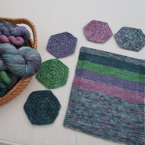 3 MONTH BUNDLE - PRE-ORDER Colours of the Month - COME ON EILEEN - 100g SINGLE SKEINS - JAN / FEB / MAR 2025