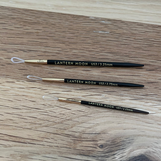 Lantern moon Ebony Finishing needles