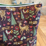 Autumn Forest Print Project Bag
