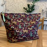 Autumn Forest Print Project Bag