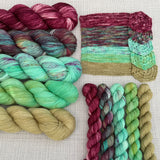 3 MONTH BUNDLE - PRE-ORDER Colours of the Month - THE LION SLEEPS TONIGHT - 100g SINGLE SKEINS - APR / MAY / JUN 2026