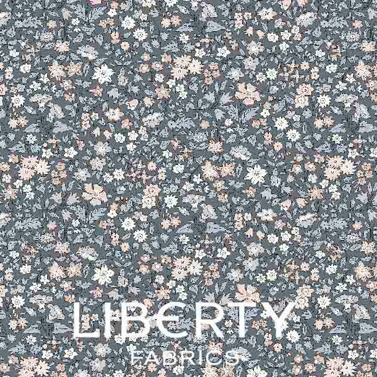 Ava May (Flower Show Pebble collection) Liberty Quilting Cotton Fabric