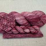PRE-ORDER Colours of the Month - HEART OF GLASS - 100g SINGLE SKEINS - JUNE 2026