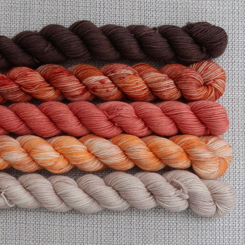 PRE-ORDER Colours of the Month - THE HEAT IS ON - MINI or MAXI SETS - OCTOBER 2025