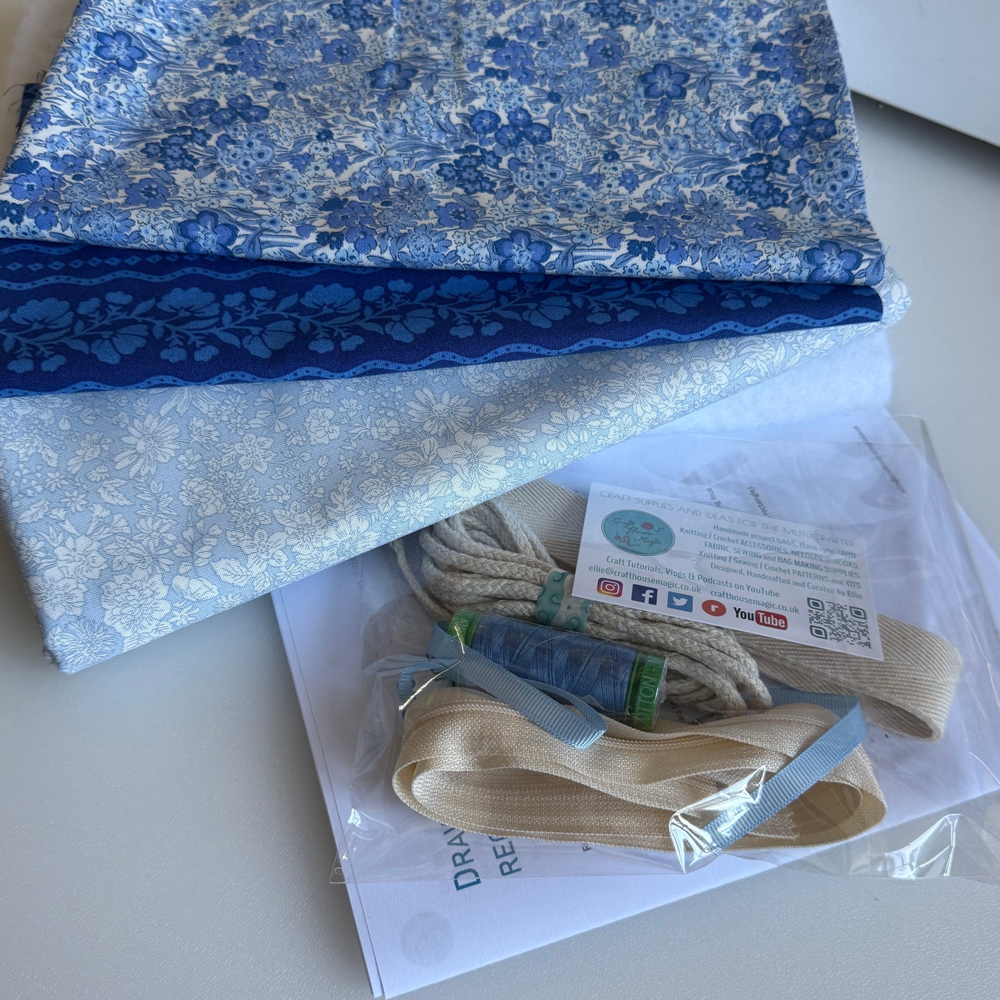 SPECIAL OFFER Project bag making kits - Extra handle and closure materials