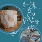 Bag Making Kit - Bee Hive print fabric