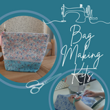 Bag Making Kit - Floral Joy print Liberty fabric