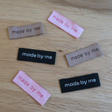 'Made by Me' woven labels (set of 6)