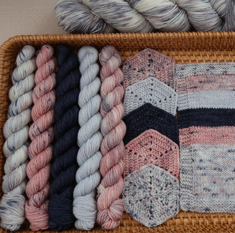 'Listen to your Heart' Mini sets (April Colours of the month Spares)