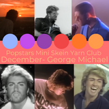 PRE-ORDER Popstars Mini Skein Yarn Club - DECEMBER 2024 George Michael