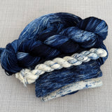 PRE-ORDER Colours of the Month - DO YOU WANT TO BUILD A SNOWMAN - SOCK or SHAWL SET - DECEMBER2025