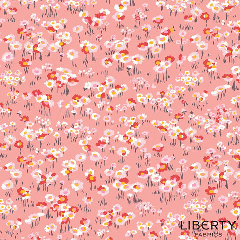 Darling Daisies Liberty Quilting Cotton Fabric