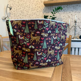 Autumn Forest Print Project Bag