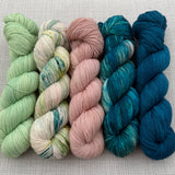 PRE-ORDER Colours of the Month - LAKE SHORE DRIVE - 100g SINGLE SKEINS - MARCH 2026