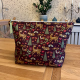 Autumn Forest Print Project Bag