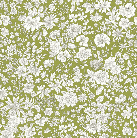 Emily Belle Catapillar Liberty Quilting Cotton Fabric