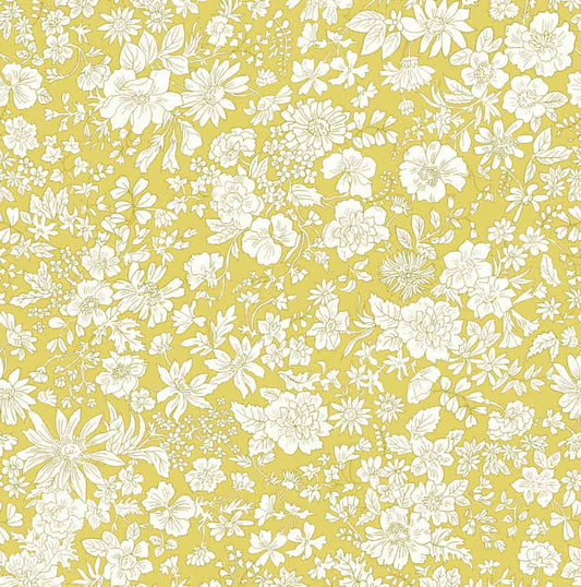 Emily Belle Lime Liberty Quilting Cotton Fabric