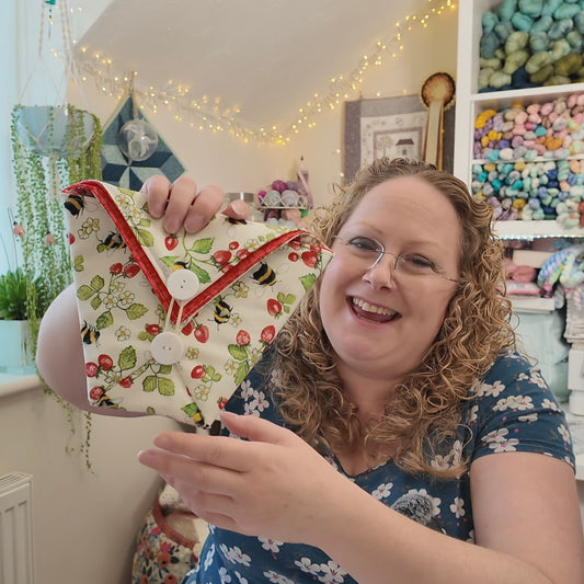 7 Pocket Bag Making Kit - Choose your print