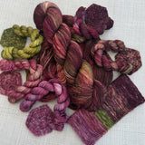 PRE-ORDER Colours of the Month - WICKED GAME - 100g SINGLE SKEINS - NOVEMBER 2025