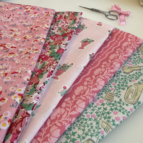 Garden Party Quilters cotton Fat quarter pack