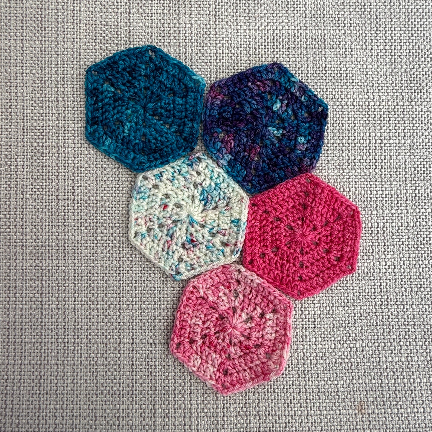 3 MONTH BUNDLE - PRE-ORDER Colours of the Month - BARBIE GIRL - SOCK or SHAWL SET - JUL / AUG / SEPT 2026