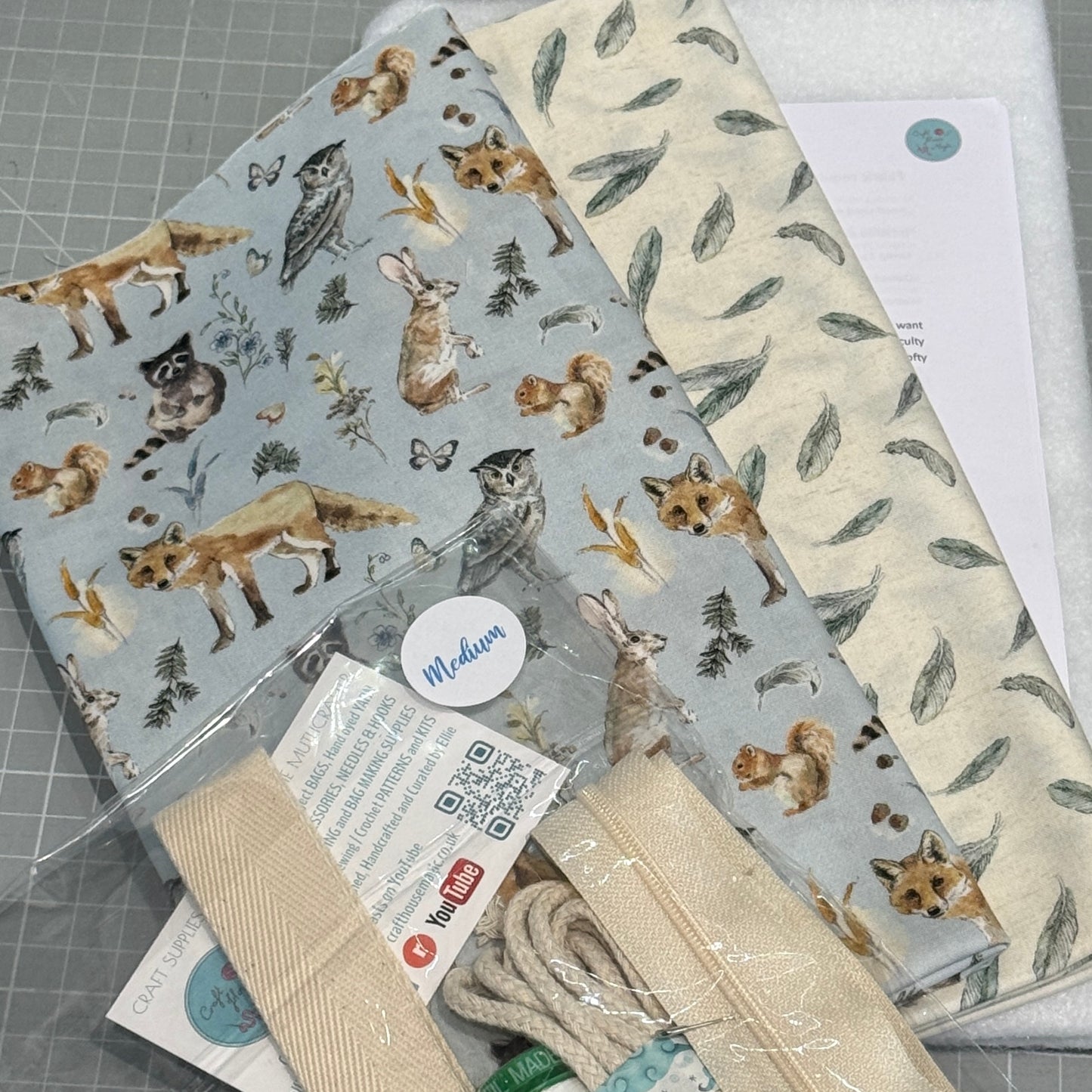 SPECIAL OFFER Project bag making kits - Extra handle and closure materials