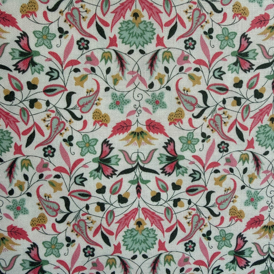 Quilt Nouveau - Tudor collection Liberty Quilting Cotton Fabric