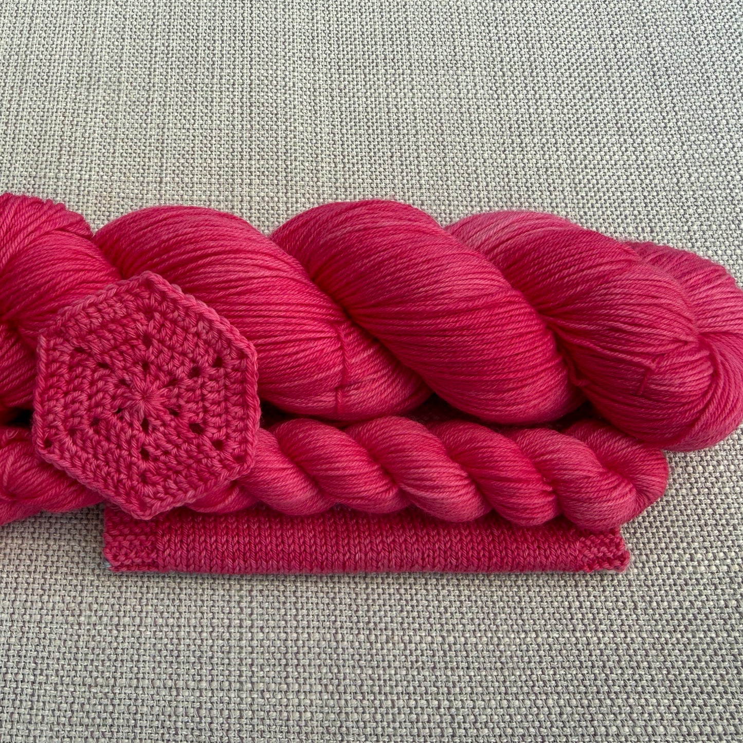 3 MONTH BUNDLE - PRE-ORDER Colours of the Month - BARBIE GIRL - SOCK or SHAWL SET - JUL / AUG / SEPT 2026