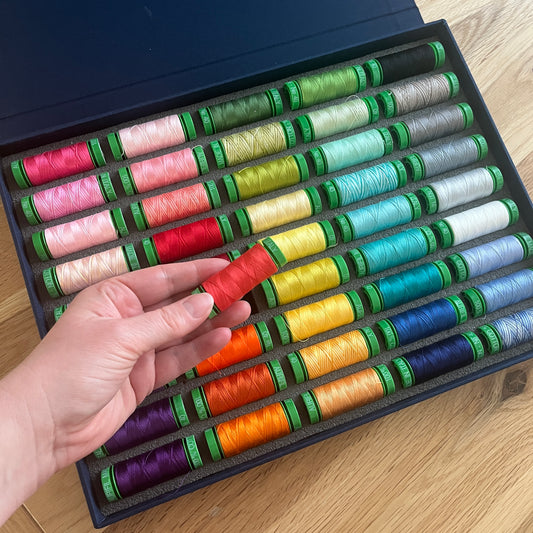 Aurifil 100% 40WT Egyptian Cotton thread (150m single spool) Colours