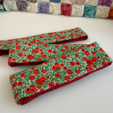 DPN case / cosy handmade with Liberty fabric - Yew Berries