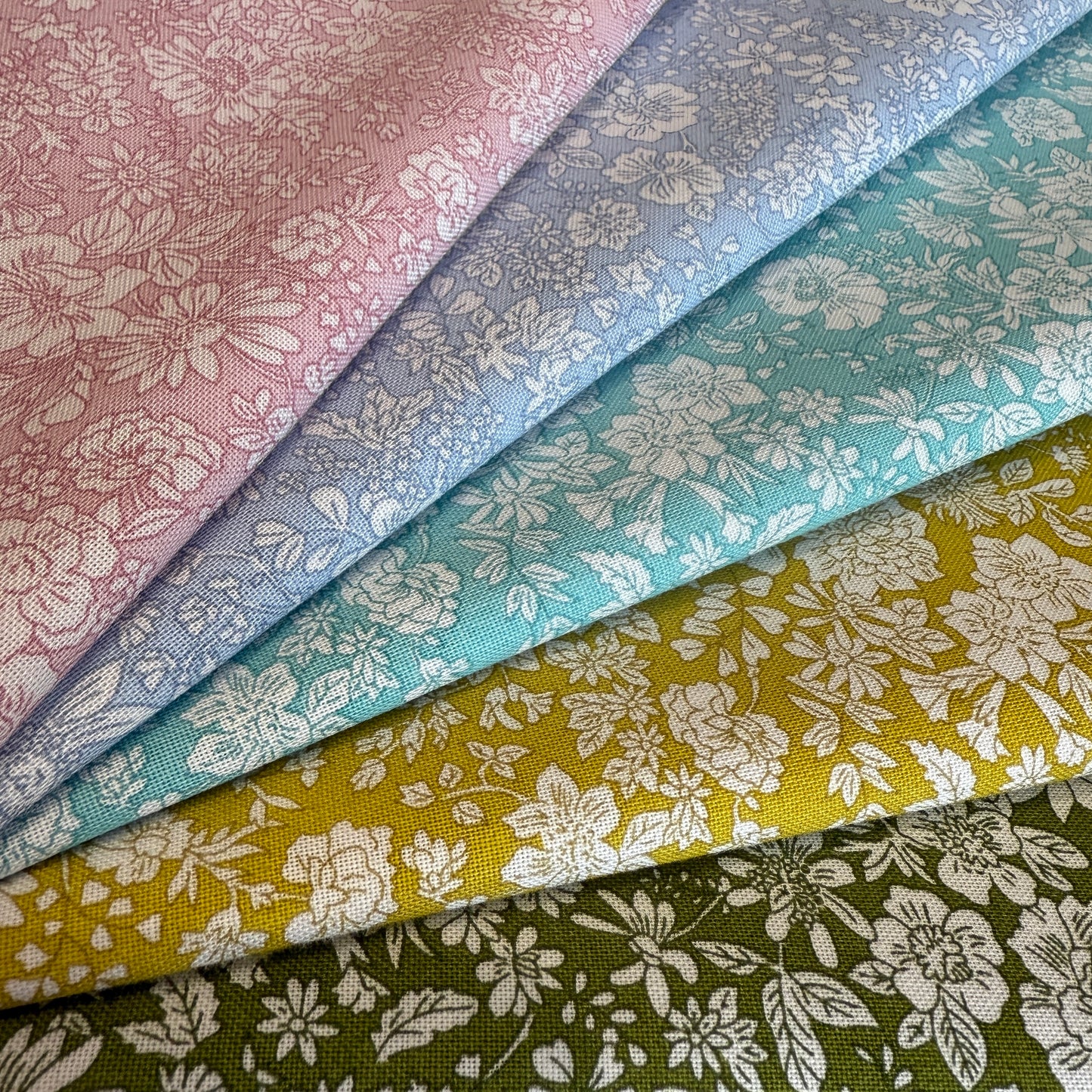 Liberty Emily Belle Quilters cotton Fat quarter pack