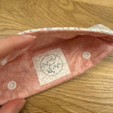 DPN case / cosy handmade with Liberty fabric - Delicate floral