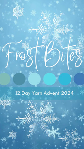 12 day Yarn Advent Calendar Frost Bites READY TO SHIP