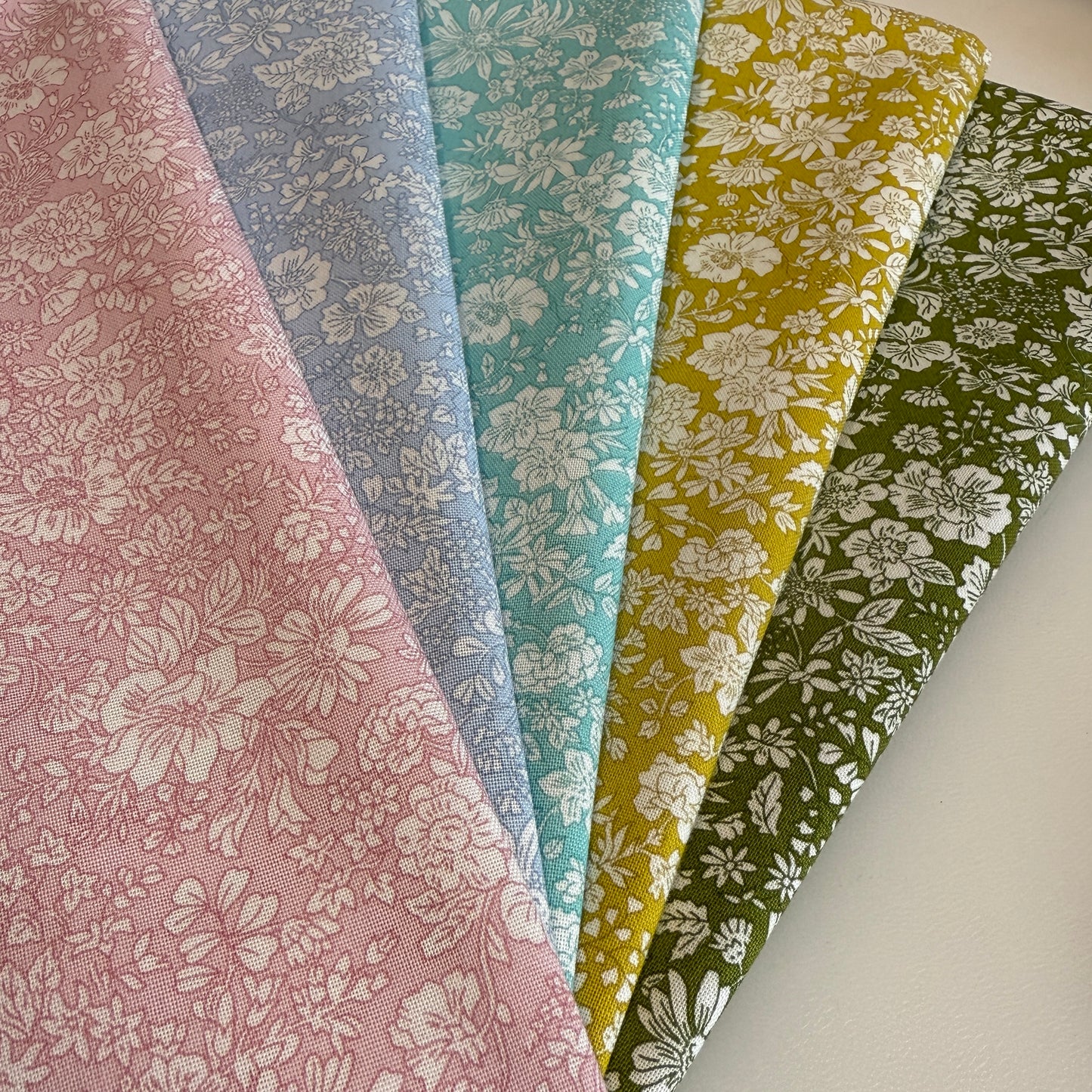 Liberty Emily Belle Quilters cotton Fat quarter pack