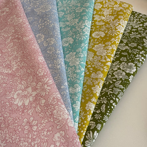Liberty Emily Belle Quilters cotton Fat quarter pack