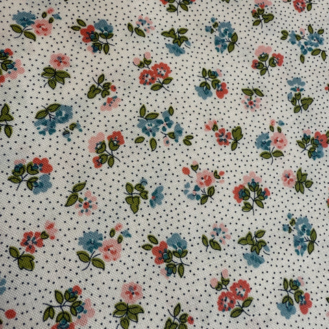 Flora Beatrice, Floral Nostalgia collection Liberty Quilting Cotton Fabric
