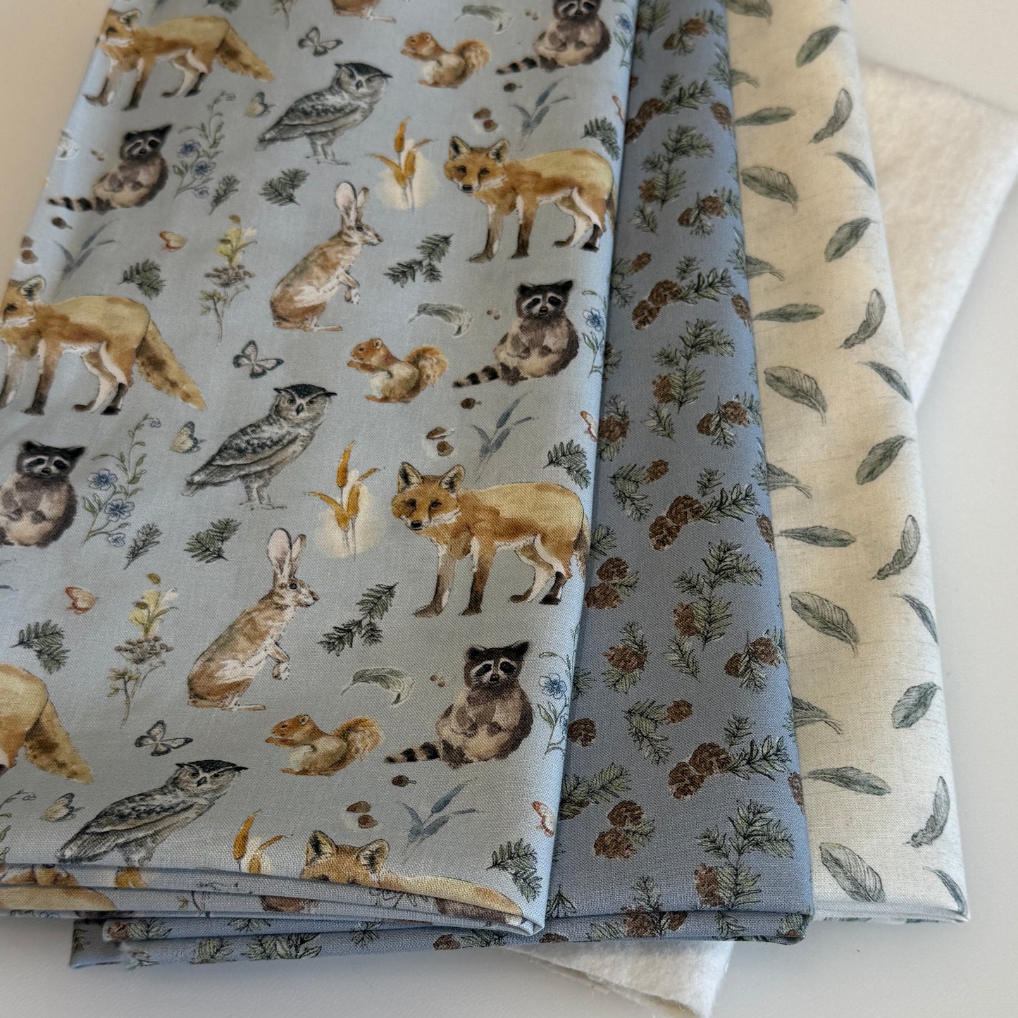 Flat bottom box bag making kit - choose your fabric