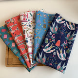 Country Sewing Club Thread and Ink Design Fabrics Fat quarter / eighth pack