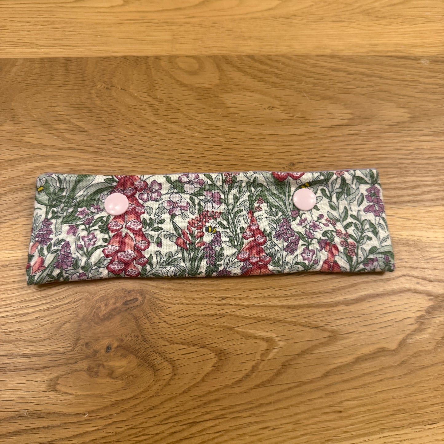 DPN case / cosy handmade with Liberty fabric - Foxglove