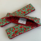 DPN case / cosy handmade with Liberty fabric - Yew Berries