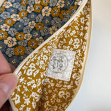 Large notions pouch handmade with Liberty fabric - Spring Flourish