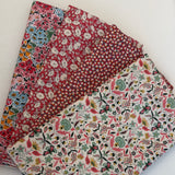 Liberty Tudor Celebration Quilters cotton Fat quarter pack (4)